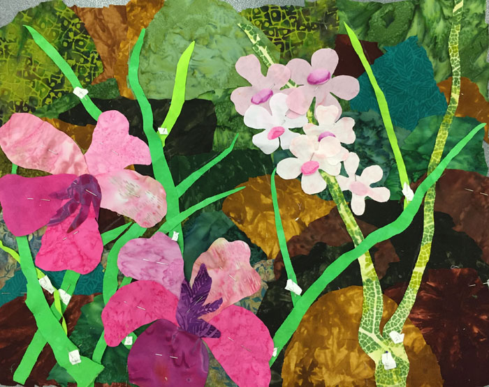 Designing in Houston. Ellen Lindner, AdventureQuilter.com/blog