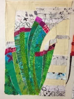 Creating a background. Ellen Lindner, AdventureQuilter.com/blog