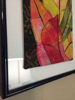 Presenting Small Work - My Favorite Technique, by Ellen Lindner, AdventureQuilter.com/blog
