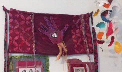 Wanna See My Studio? Ellen Lindner, AdventureQuilter.com/blog