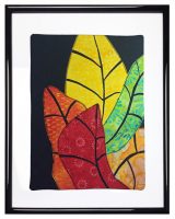 "Love It and Leaf it" class sample. Ellen Lindner, AdventureQuilter.com