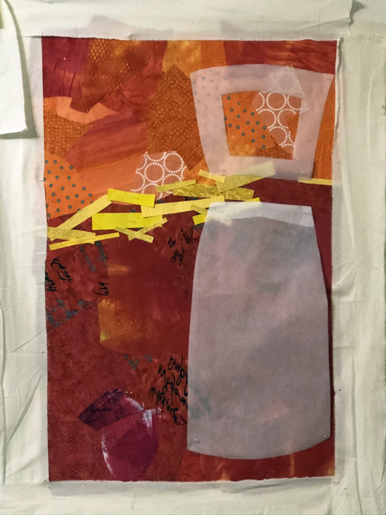 An Abstract Self-Portrait? Ellen Lindner, AdventureQuilter.com/blog