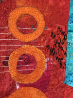 Those circles! Ellen Lindner, AdventureQuilter.com/blog