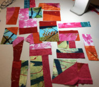 A Fabric-Inspired Quilt. Ellen Lindner, AdventureQuilter.com/blog