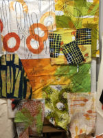 Using Large Scale Prints. Ellen Lindner, AdventureQuilter.com/blog