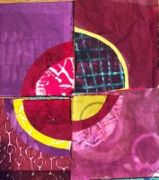 Quilt Design: Playing with those fabrics. Ellen Lindner, AdventureQuilter.com/blog