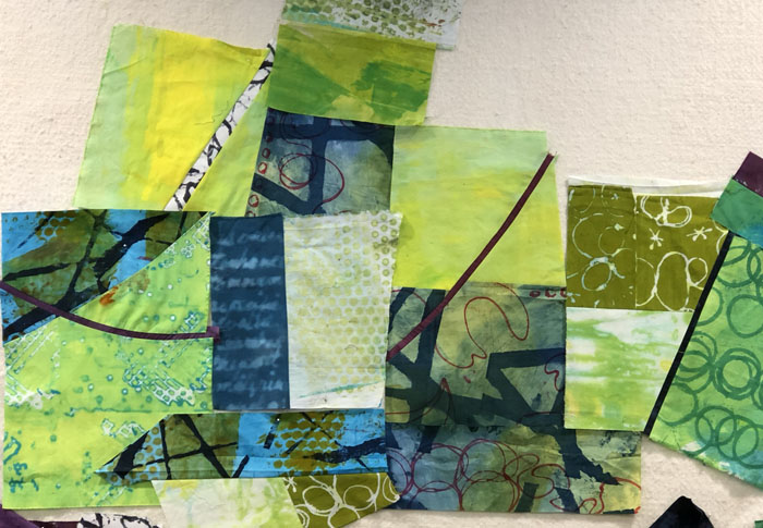 Slicing and Dicing in Winter Park, Ellen Lindner, AdventureQuilter.com/blog