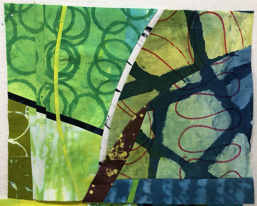 Slicing and Dicing: Now Where Was I? Ellen Lindner, AdventureQuilter.com/blog