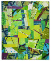 On the Road to Home, an art quilt by Ellen Lindner. Adventurequilter.com