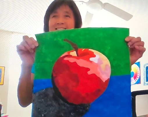 Double Reverse Applique: Apples