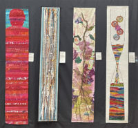 Dirty Dozen Fiber Artists: Live and On Stage - Measure of a Woman, Ellen Lindner, AdventureQuilter.com/blog