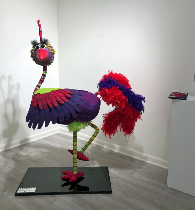 Texture and Tales in Ormond Beach. Ellen Lindner, AdventureQuilter.com/blog