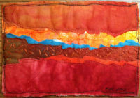 Making Fabric Postcards. Ellen Lindner, AdventureQuilter.com/blog