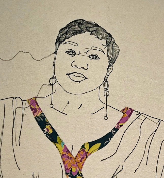 Gio Swaby, "Fresh Up." Ellen Lindner, AdventureQuilter.com/blog