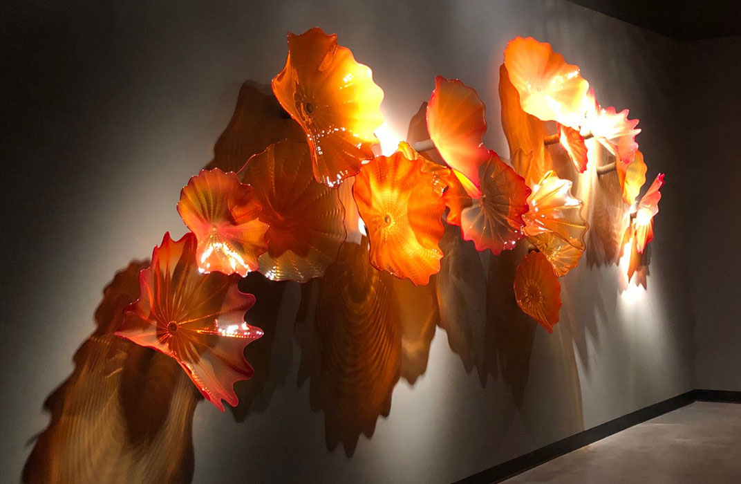 Chihuly in St. Pete. Ellen Lindner, AdventureQuilter.com/blog