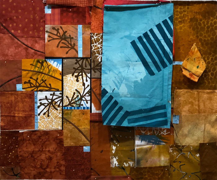 Drastic Reconfiguration. Ellen Lindner, AdventureQuilter.com/blog