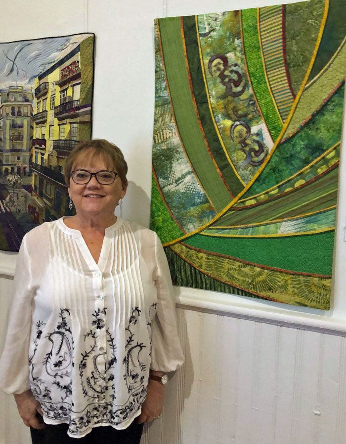 Let the Sun Shine In, quilt exhibit. Ellen Lindner, Adventurequilter.com/blog