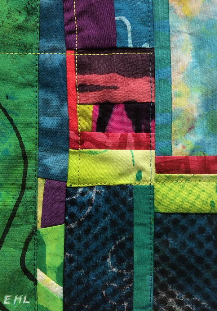 What to do with scraps? Ellen Lindner, AdventureQuilter.com/blog