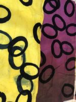 Dying Again. Ellen Lindner's fun dying fabric. AdventureQuilter.com/blog