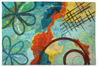 Brainstorm Brainstorm, an art quilt by Ellen Lindner. AdventureQuilter.com