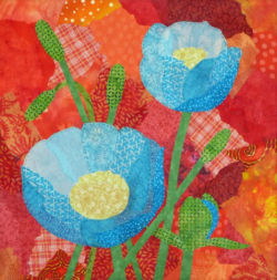 Student results in Sticky Fingers, with Ellen Lindner. AdventureQuilter.com