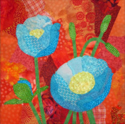 Student results in Sticky Fingers, with Ellen Lindner. AdventureQuilter.com