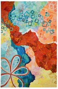 Stitched: Embracing the Quilt as Fine Art. Ellen Lindner, AdventureQuilter.com/blog