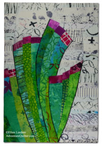 Tall Grasses Tall Grasses, an art quilt by Ellen Lindner. AdventureQuilter.com/blog