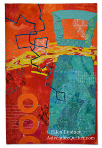 She Has a Great Personality "She Has a Great Personality" Complete. Ellen Lindner, AdventureQuilter.com/blog