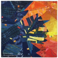 Heat Wave Heat Wave, an art quilt by Ellen Lindner, AdventureQuilter.com