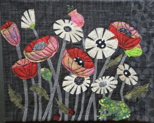 Catherine Burgos - Flora, with Frog and Ladybugs